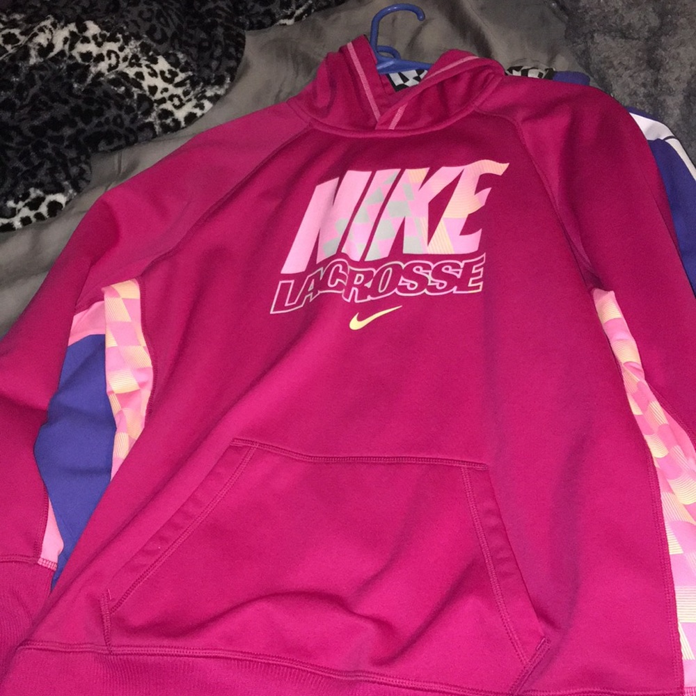 Nike lacrosse hoodie (thermafit)